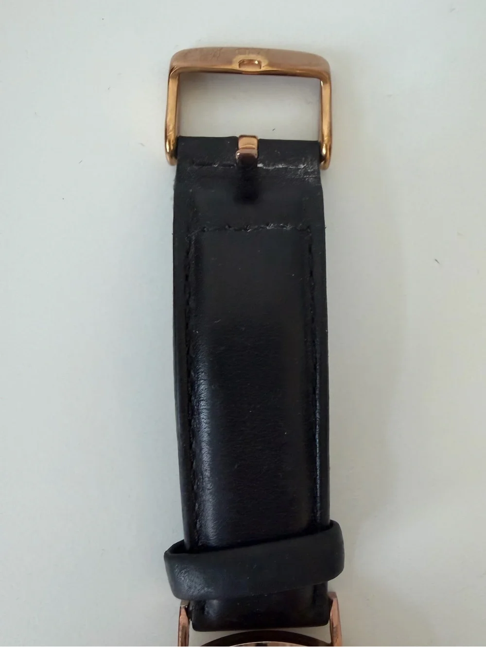 Daniel Wellington Classic Sheffield 40mm Watch in Rose Gold & Black Leather